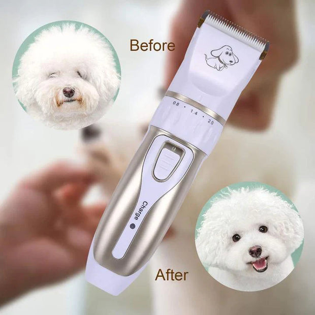 Low noise pet hair clipper