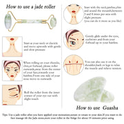 Get Youthful Skin with Our Authentic Jade Roller - Anti-Aging Skincare Tool!