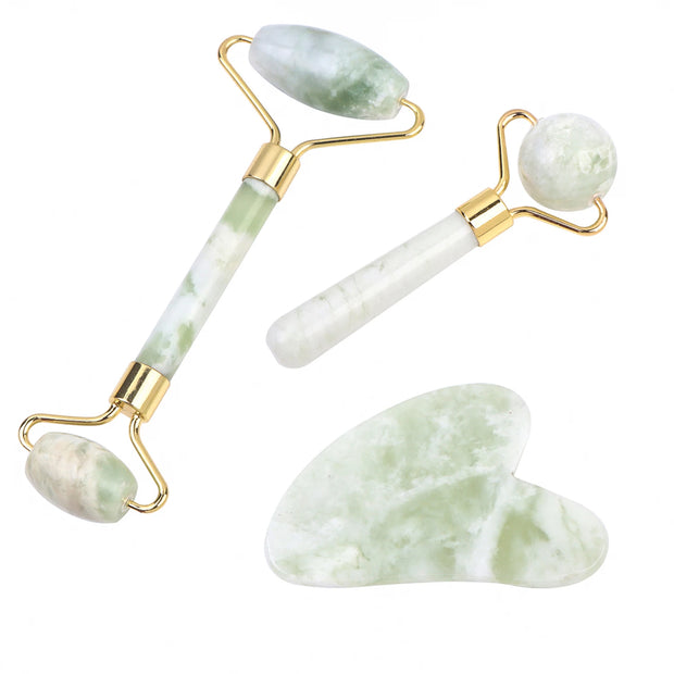 Get Youthful Skin with Our Authentic Jade Roller - Anti-Aging Skincare Tool!